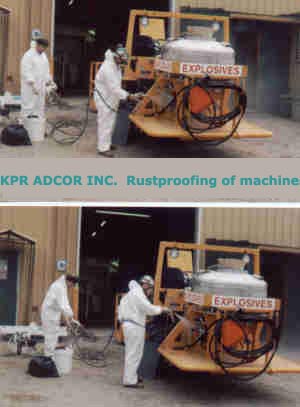 Temporary Corrosion Protective Coatings for Export of Machines